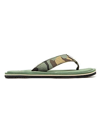 Tongs Brasileras pour homme avec semelle en gomme antidérapante