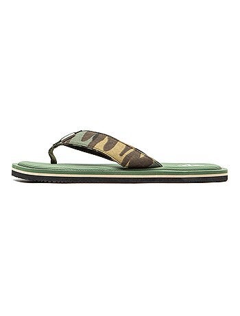 Tongs Brasileras pour homme avec semelle en gomme antidérapante