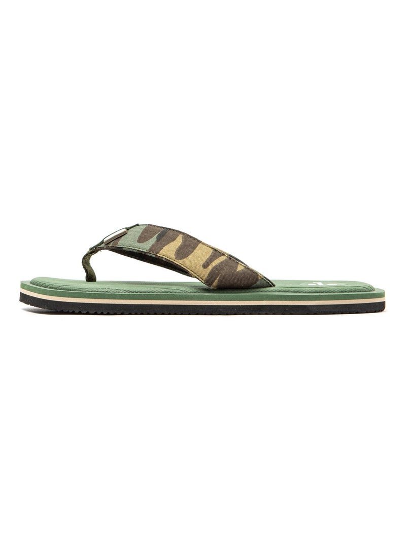Tongs Brasileras pour homme avec semelle en gomme antidérapante Vert foncé - Kiabi