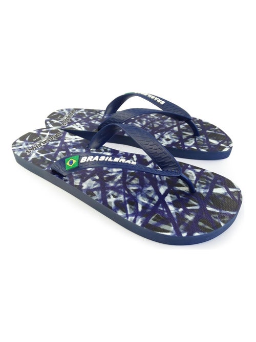 Tongs Brasileras pour homme avec semelle en gomme - Kiabi