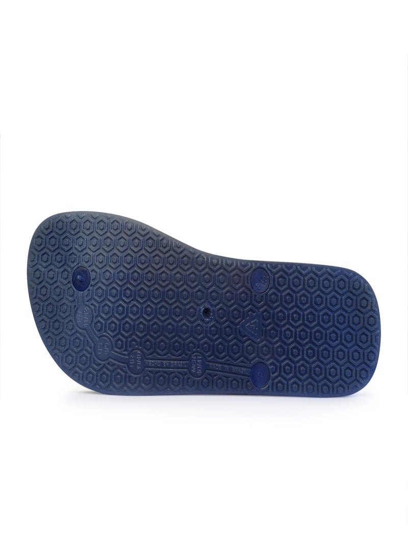 Tongs Brasileras pour homme avec semelle en gomme Bleu foncé - Kiabi