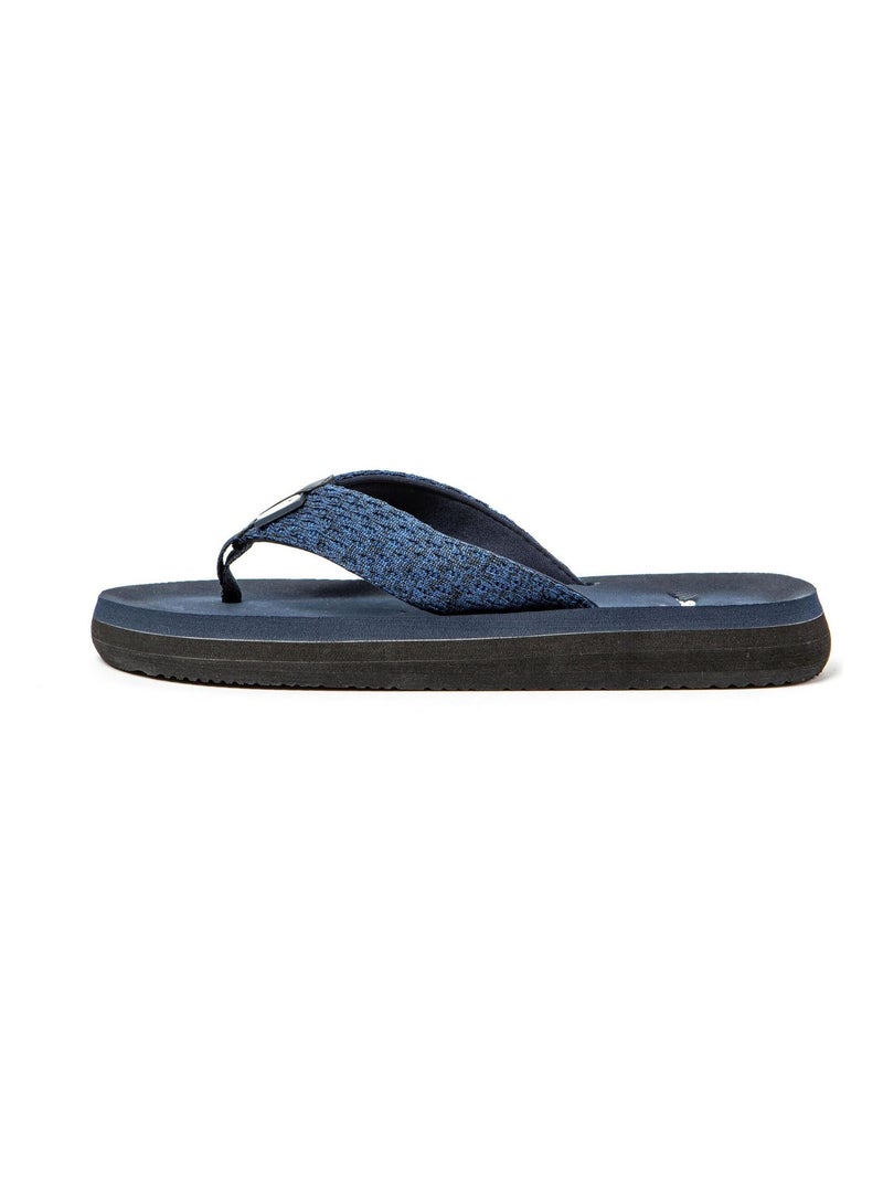 Tongs Brasileras pour homme avec semelle en gomme Bleu foncé - Kiabi