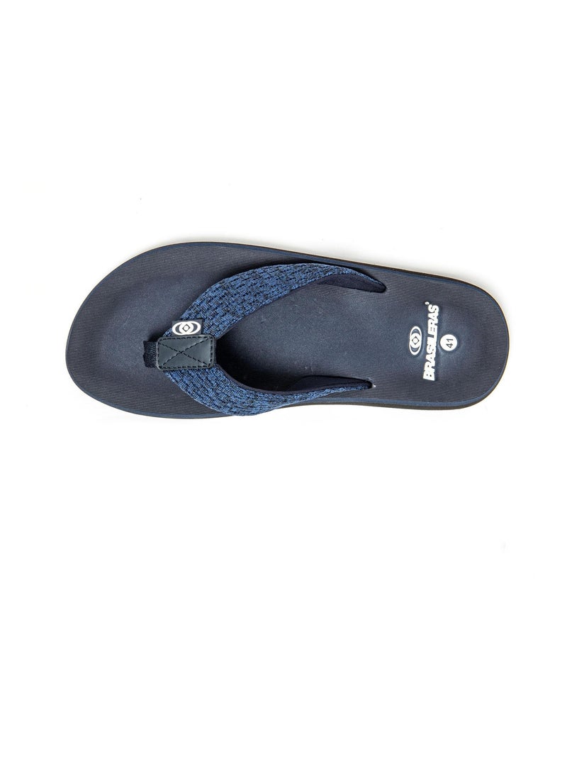 Tongs Brasileras pour homme avec semelle en gomme Bleu foncé - Kiabi