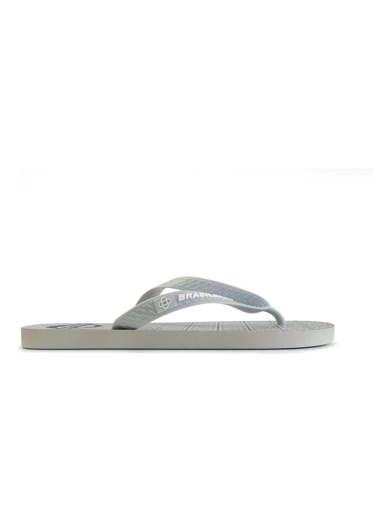 Tongs Brasileras pour homme avec semelle en gomme Gris - Kiabi