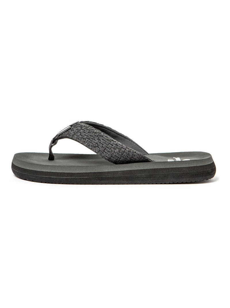 Tongs Brasileras pour homme avec semelle en gomme Gris Gris - Kiabi