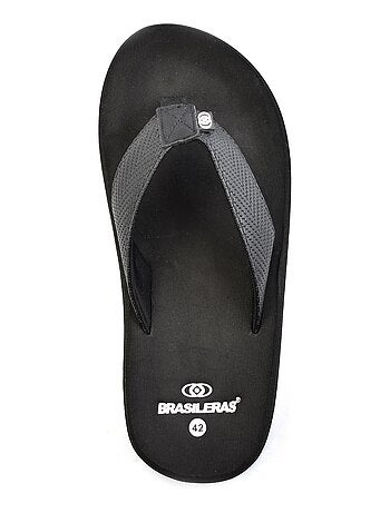 Tongs Brasileras unisexes avec semelle en gomme