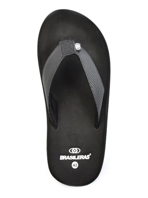 Tongs Brasileras pour homme avec semelle en gomme - Kiabi