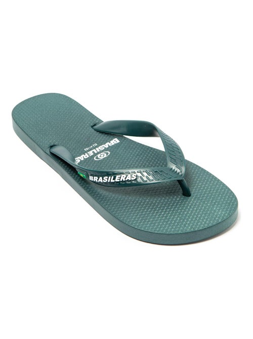 Tongs Brasileras pour hommes avec semelles en gomme antidérapantes - Kiabi