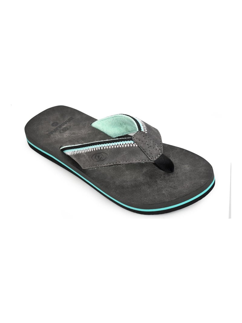 Tongs Brasileras pour hommes semelles en gomme Gris - Kiabi