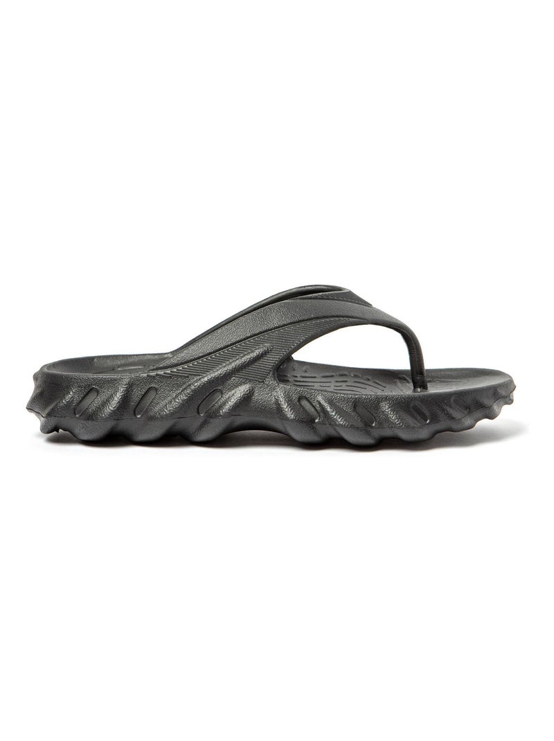 Tongs Brasileras semelle en gomme pour homme Noir - Kiabi