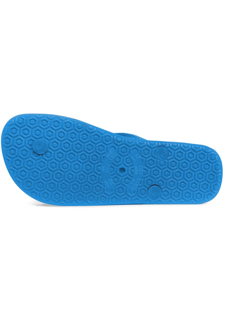 Tongs Brasileras unisexes avec semelle en gomme antidérapante. Bleu clair - Kiabi