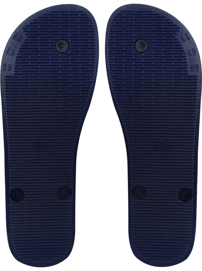 Tongs Brasileras unisexes avec semelle en gomme antidérapante. Bleu - Kiabi