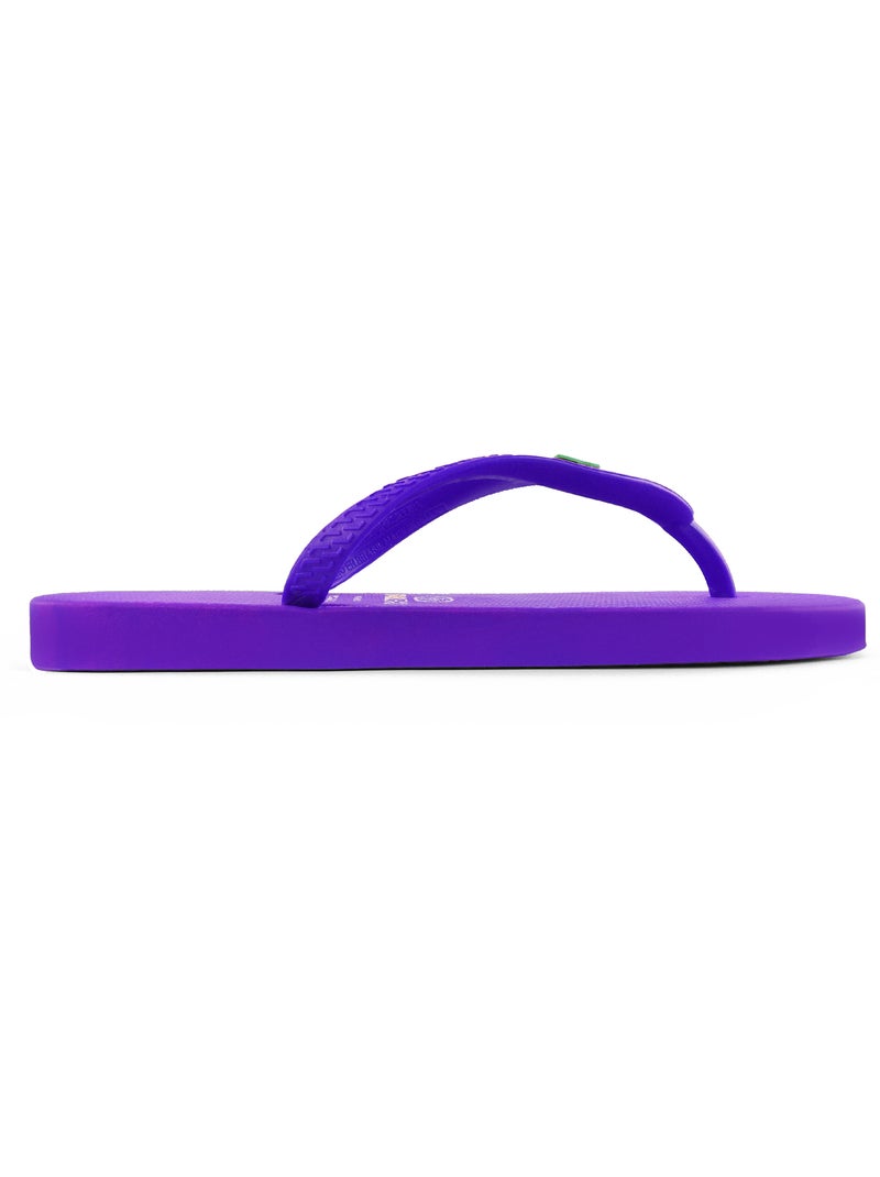 Tongs Brasileras unisexes avec semelle en gomme antidérapante. Mauve lilas - Kiabi