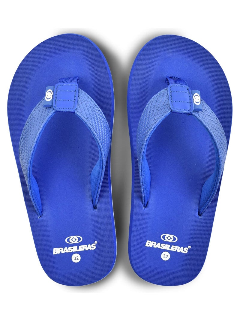 Tongs Brasileras unisexes avec semelle en gomme Bleu électrique - Kiabi