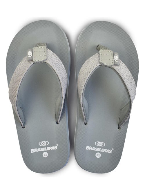 Tongs Brasileras unisexes avec semelle en gomme - Kiabi