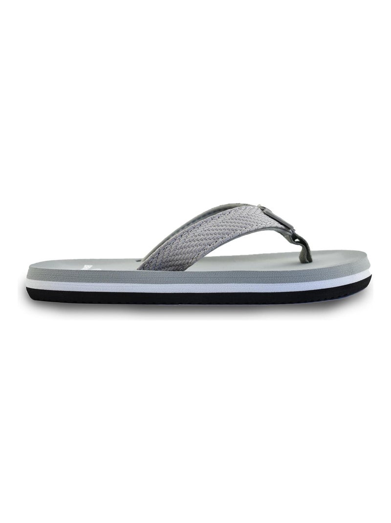 Tongs Brasileras unisexes avec semelle en gomme Gris - Kiabi