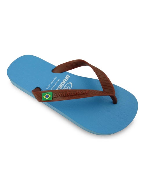 Tongs Brasileras unisexes avec semelles en gomme antidérapantes. - Kiabi