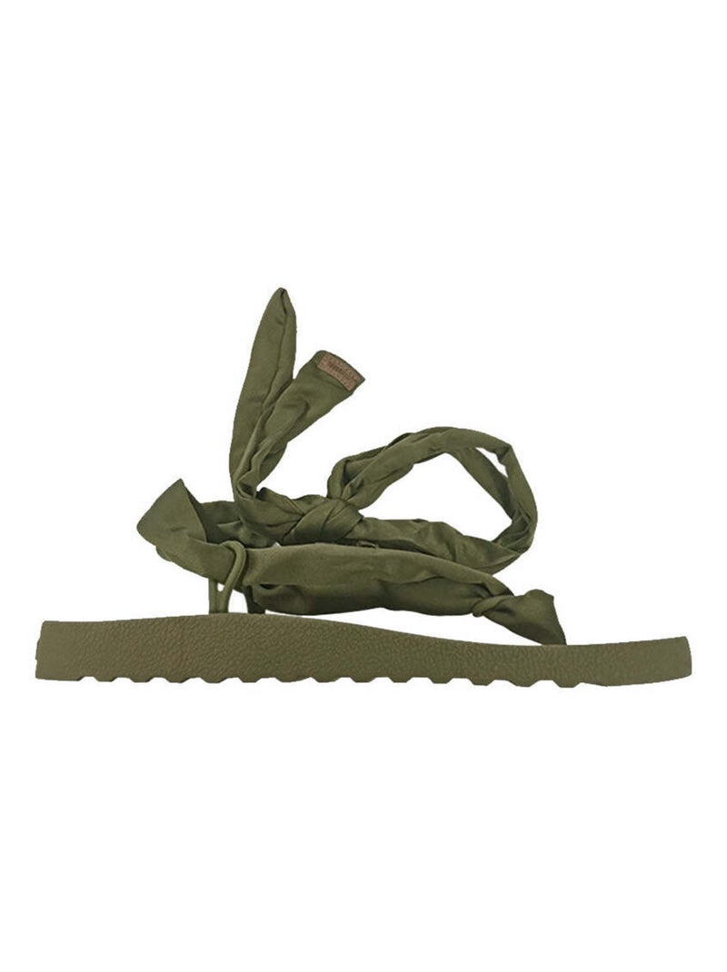 Tongs Buzios Glitter Cacatoès Kaki foncé - Kiabi