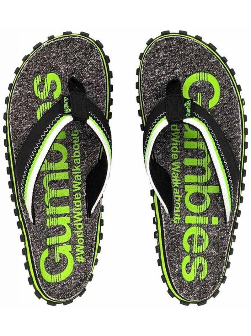 Tongs cairns - gumbies Noir - Kiabi