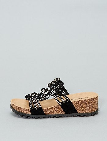 Tongs compensées imprimées