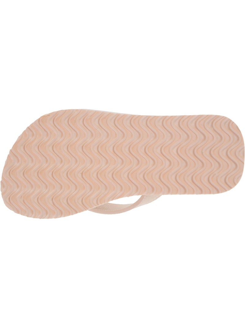 Tongs Confort et tige colorée  Isotoner Beige - Kiabi