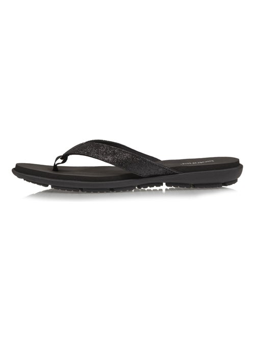 Tongs confortables et détail tiges à paillettes  Isotoner - Kiabi