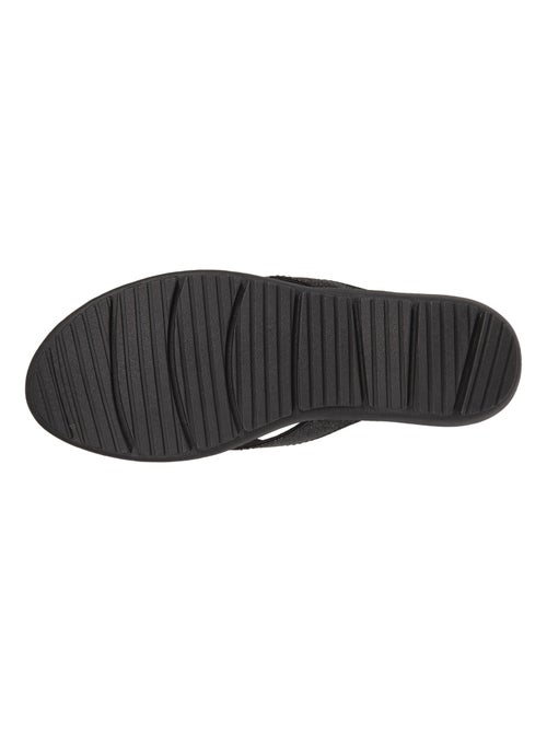 Tongs confortables et détail tiges à paillettes  Isotoner - Kiabi
