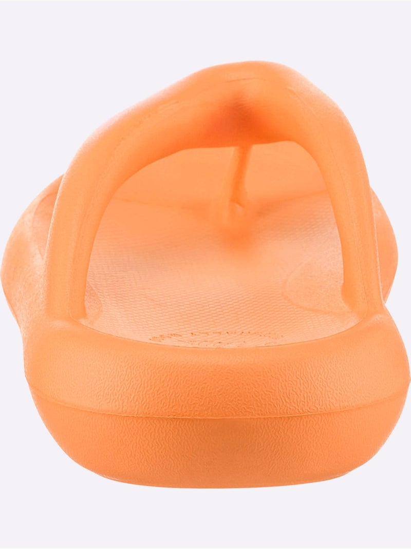 Tongs De Fabrication Espagnole - Taille Standard - Helline Orange - Kiabi