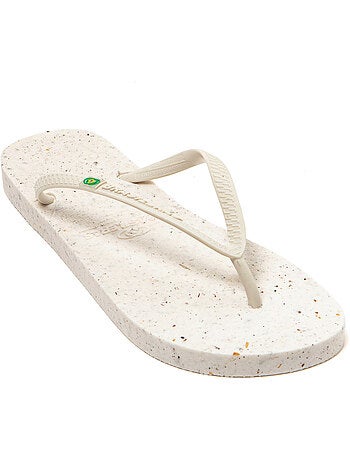 Tongs de plage pour femme Brasileras avec semelle recyclée