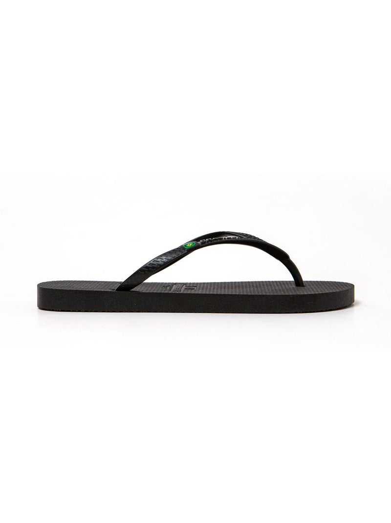 Tongs de plage pour femme Brasileras avec semelle recyclée Noir - Kiabi