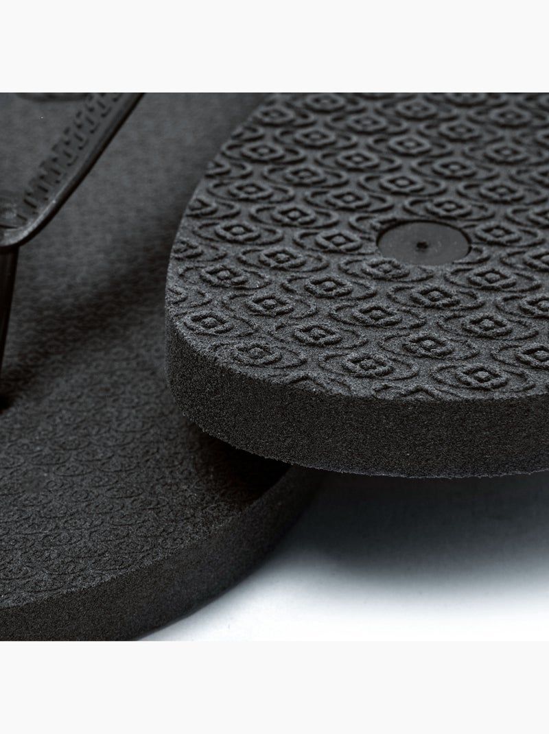 Tongs de plage pour femme Brasileras avec semelle recyclée Noir - Kiabi