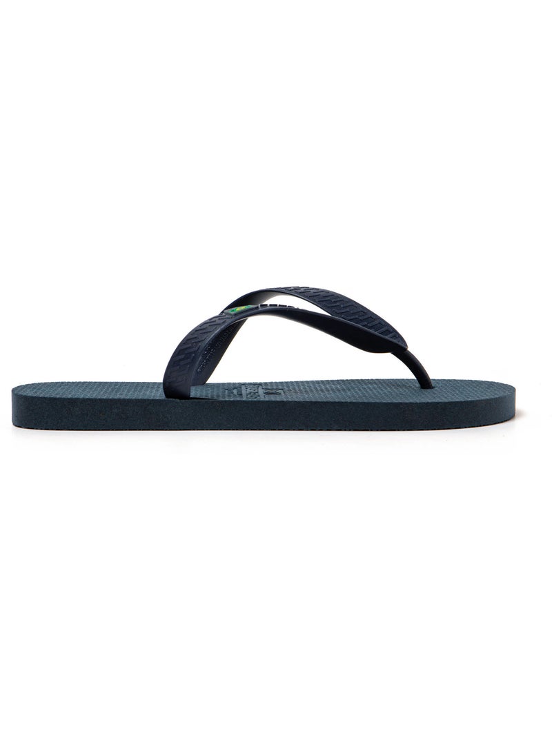 Tongs de plage pour homme Brasileras avec semelle recyclée Bleu foncé - Kiabi