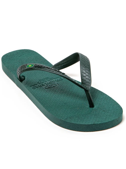 Tongs de plage pour homme Brasileras avec semelle recyclée - Kiabi