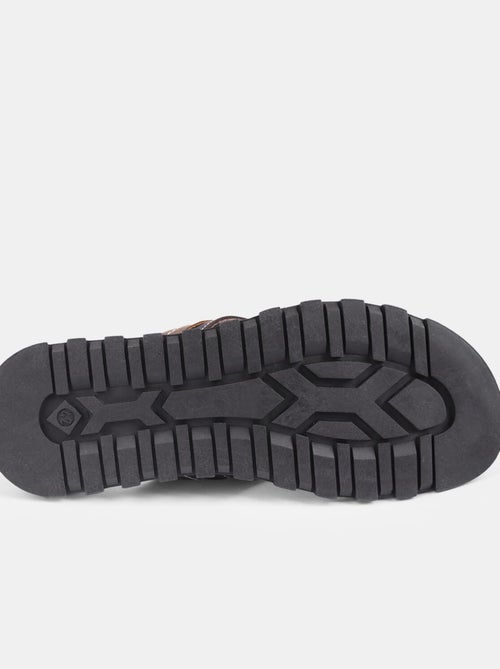 Tongs en nubuck - Kiabi