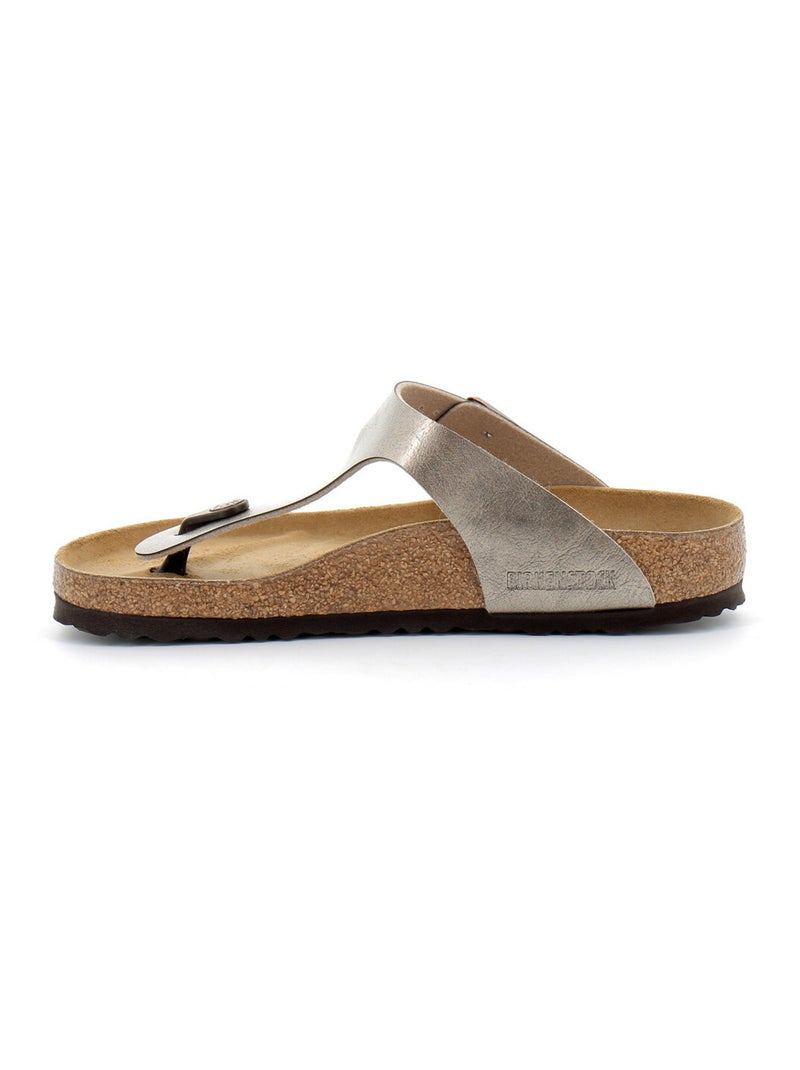 Tongs en Synthétique Birkenstock Beige - Kiabi