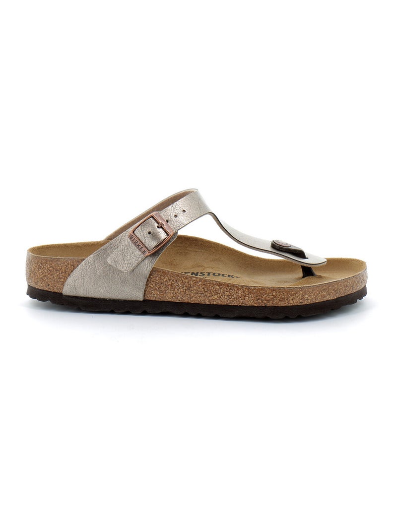 Tongs en Synthétique Birkenstock Beige - Kiabi