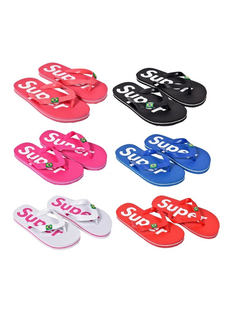 Tongs Enfant Fantaisie Blanc - Kiabi