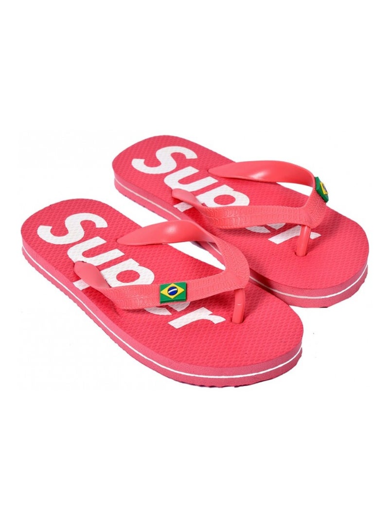 Tongs Enfant Fantaisie Rose - Kiabi