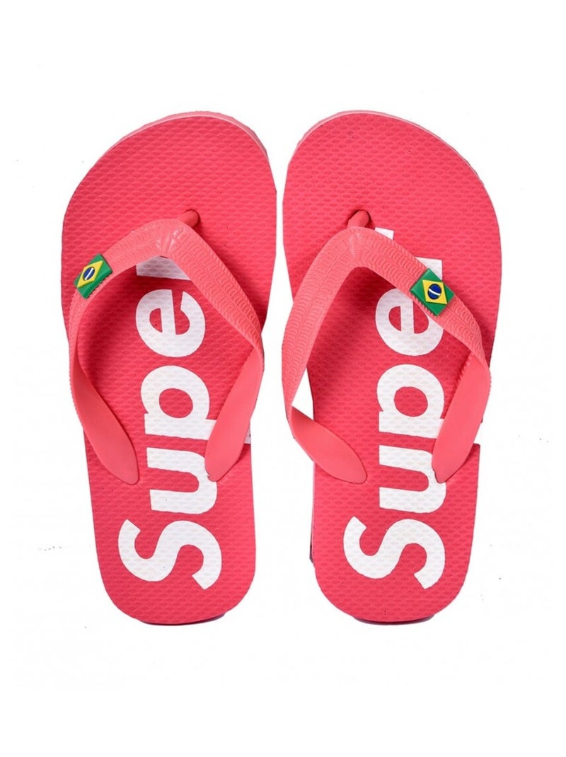 Tongs Enfant Fantaisie Rose - Kiabi