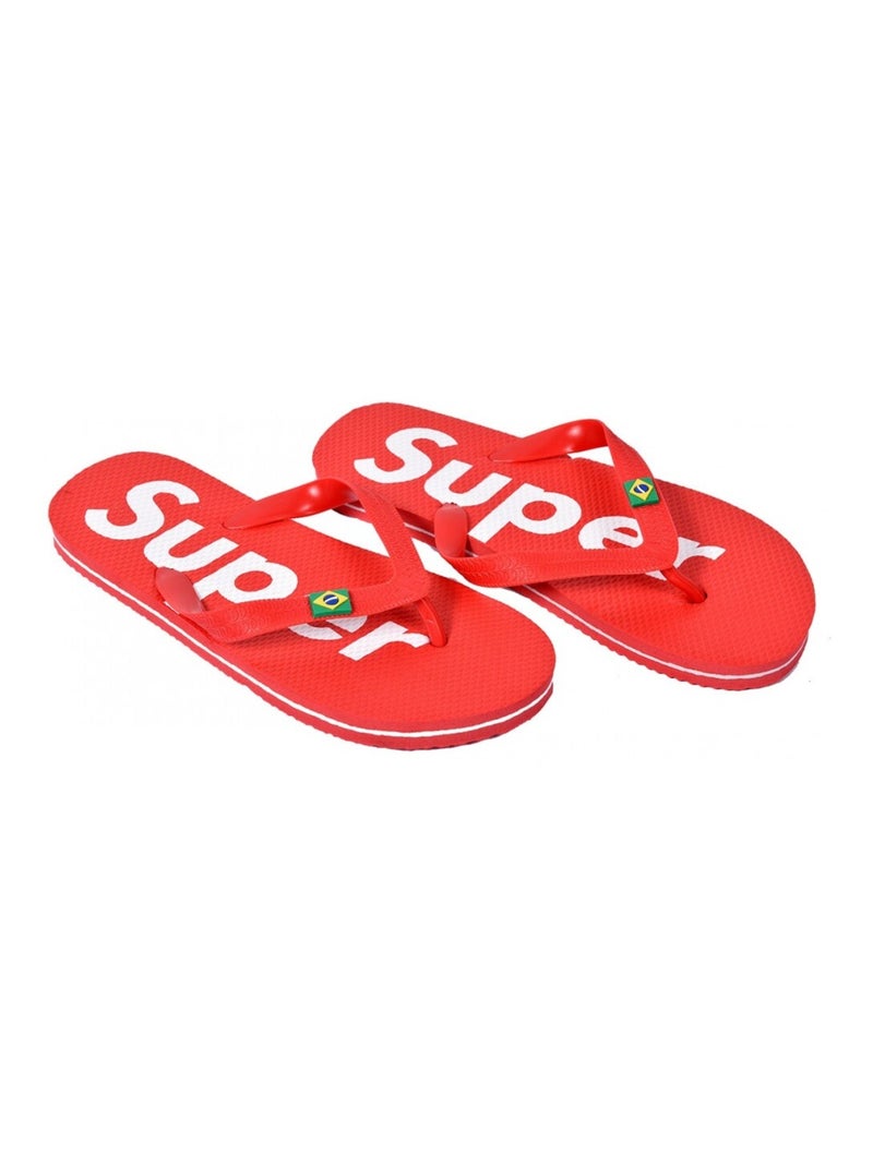 Tongs Enfant Fantaisie Rouge - Kiabi