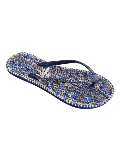 Tongs Espargatas pour femme avec semelle en gomme - Kiabi