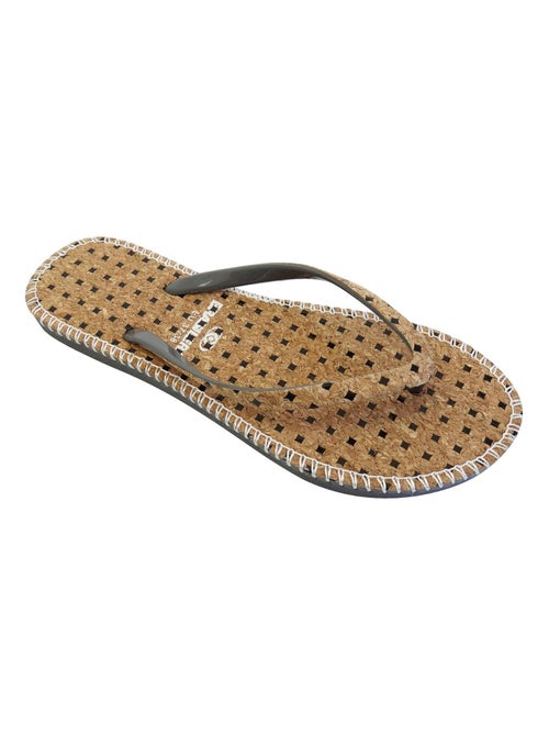 Tongs Espargatas pour femme avec semelle en gomme - Kiabi