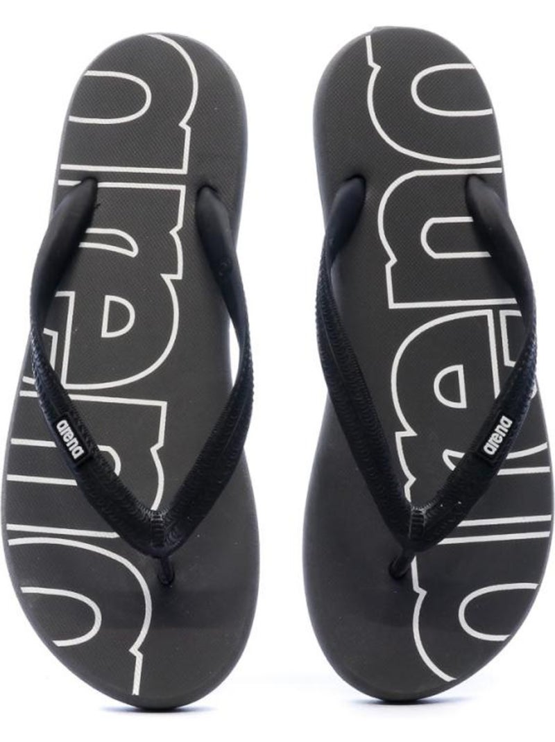 Tongs Femme Arena Noir - Kiabi