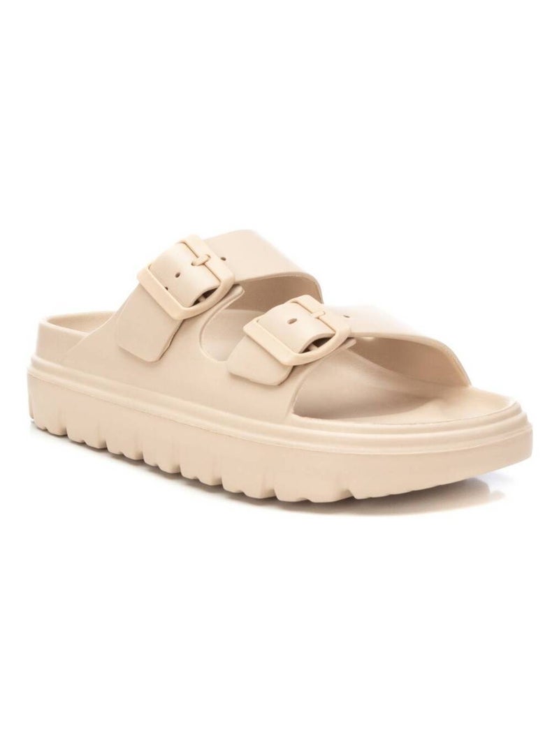 Tongs femme Beige - Kiabi