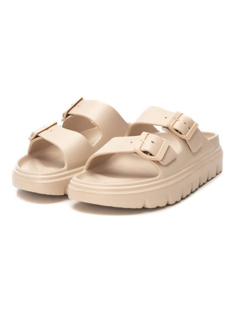 Tongs femme Beige - Kiabi