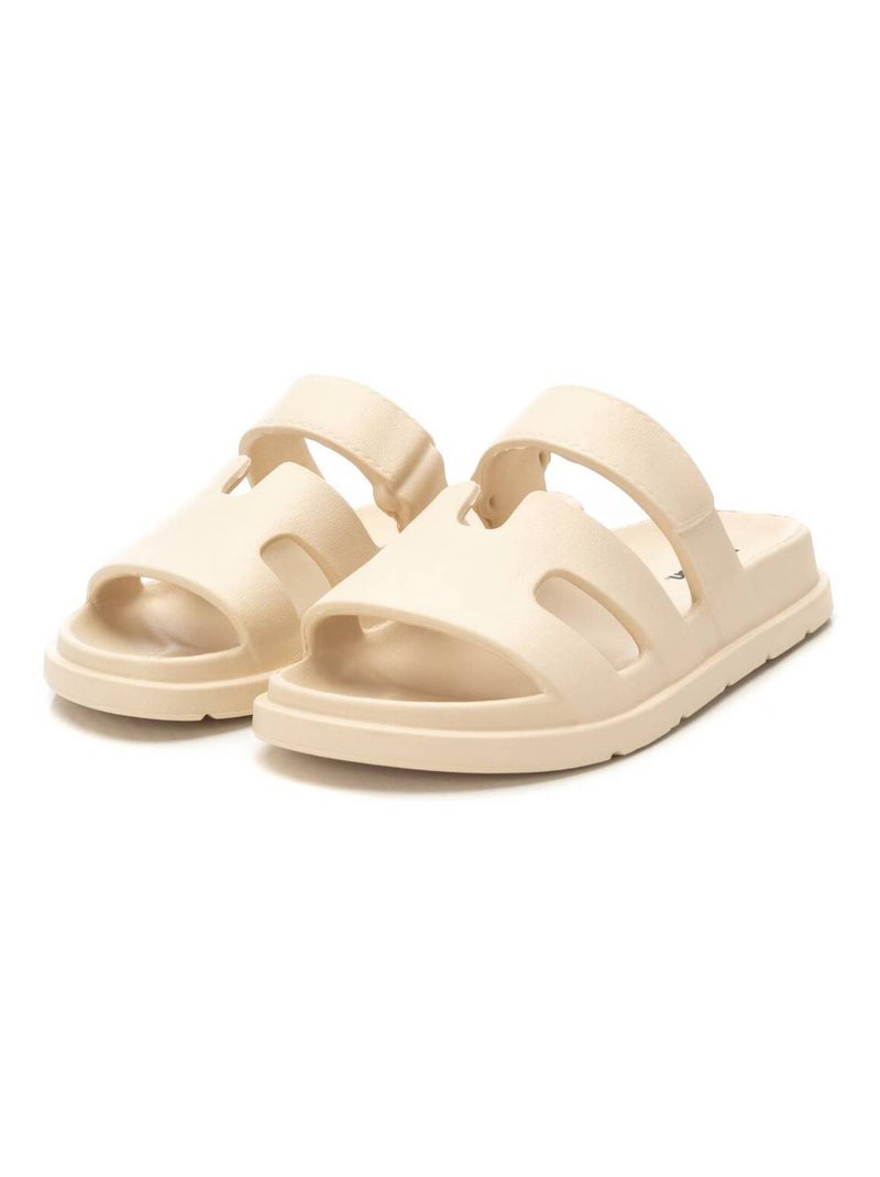 Tongs femme Beige - Kiabi