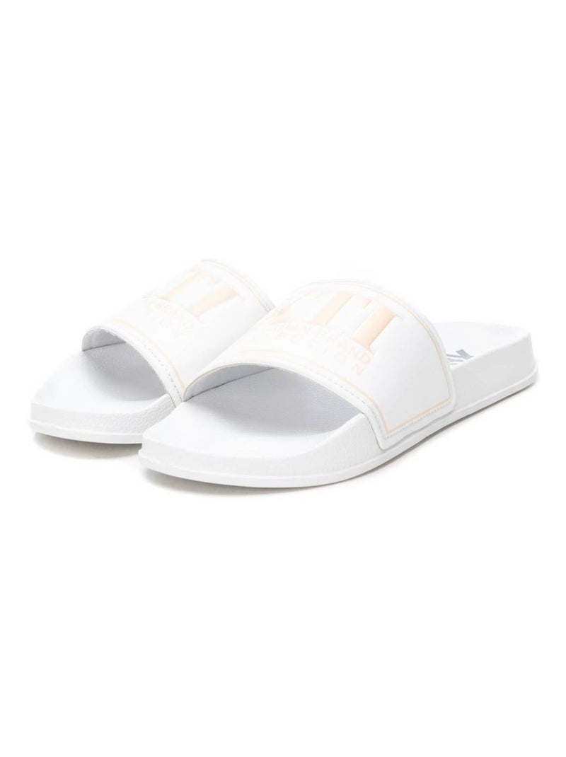 Tongs femme Blanc - Kiabi