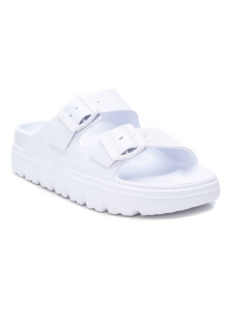 Tongs femme Blanc - Kiabi