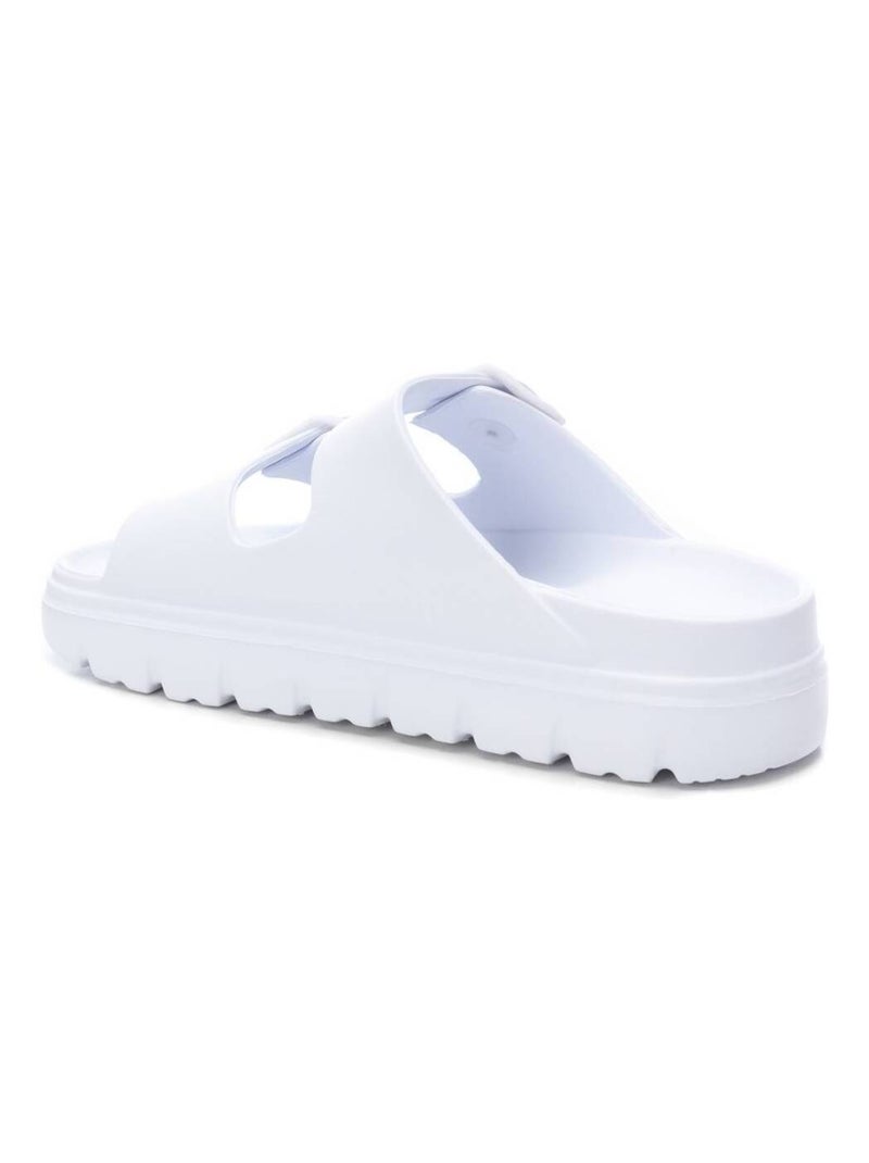 Tongs femme Blanc - Kiabi
