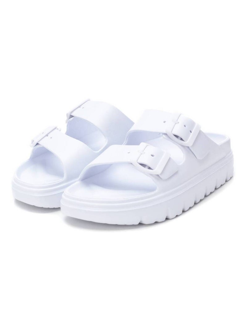 Tongs femme Blanc - Kiabi